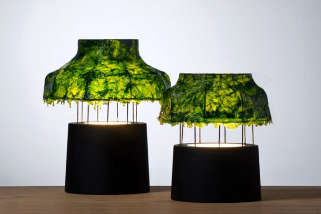 Marine Light, Nir Meiri, seaweed lamp, seaweed lampshade, Milan Design Week