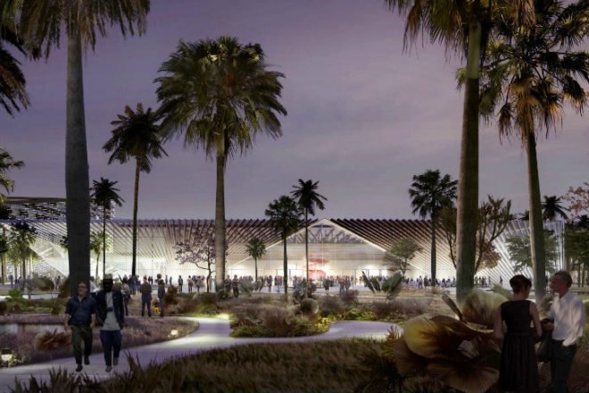 Miami Beach Square, BIG, miami beach, miami beach convention center, green roof, urban design, sustainable landscaping