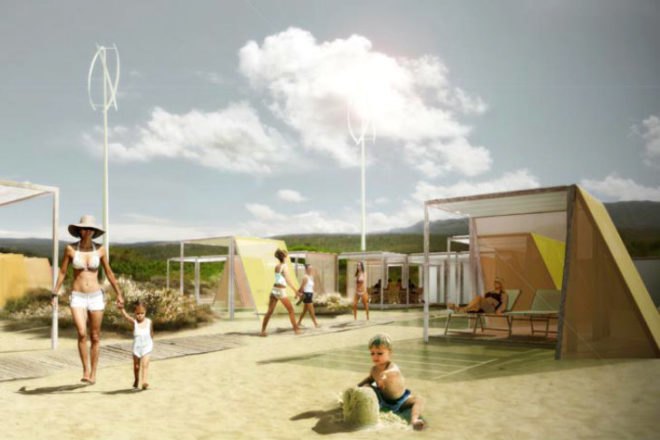 Nomad Off Grid Structures, Filippo Taidelli Architetto, solar powered shelter, modular shelter, coastal architecture, temporary shelter