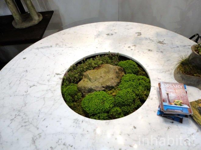 green design, eco design, sustainable design, ICFF, Opiary, planter table, recyclable material, indoor gardening, urban garden