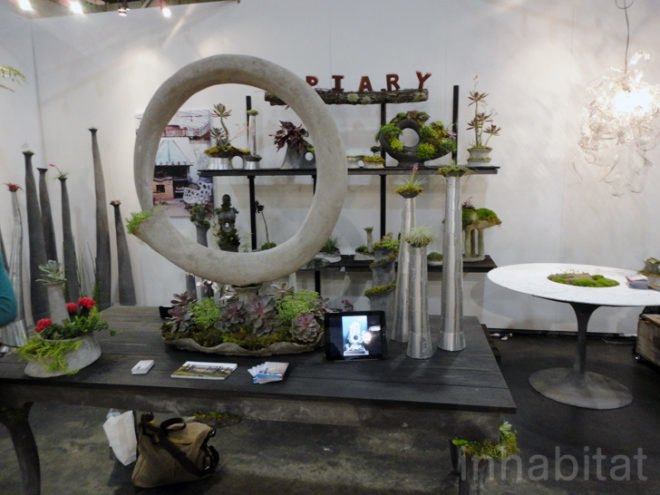 green design, eco design, sustainable design, ICFF, Opiary, planter table, recyclable material, indoor gardening, urban garden