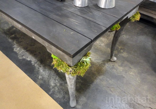 green design, eco design, sustainable design, ICFF, Opiary, planter table, recyclable material, indoor gardening, urban garden