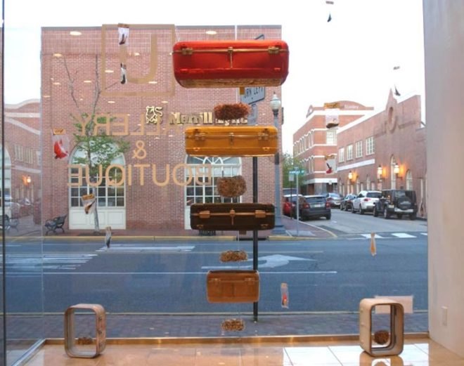 green design, eco design, sustainable design, Robert Lach, Nest Colonies, Recycled art, eco art, recycled suitcases