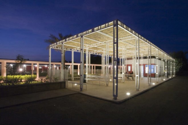 Salam Centre, TAMassociati architecture, salam cardiac surgery centre, shipping containers, cargotecture, eco hospital, sudan