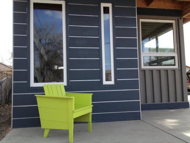 green design, eco design, sustainable design, shipping container home, Salt Lake City affordable housing, Sarah House Project, Jeffrey White
