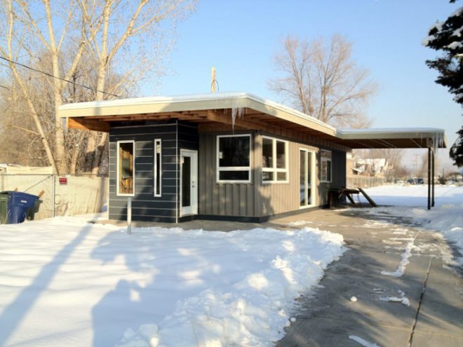 green design, eco design, sustainable design, shipping container home, Salt Lake City affordable housing, Sarah House Project, Jeffrey White
