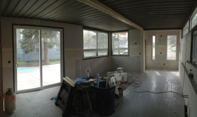 green design, eco design, sustainable design, shipping container home, Salt Lake City affordable housing, Sarah House Project, Jeffrey White