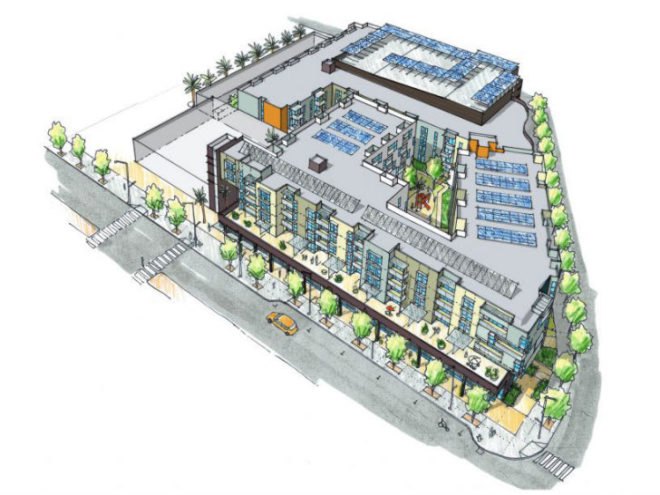 Station Center, David Baker and Partners, affordable housing, leed platinum, eco housing, union city, bay area