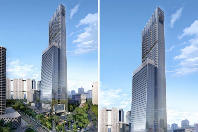 Tanjong Pagar Centre, SOM, singapore, eco tower, sustainable development, eco skyscraper