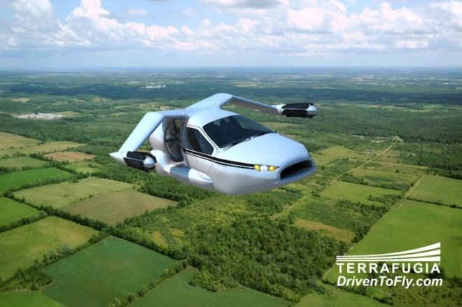 Terrafugia, TF-X, flying car, flying hybrid electric car, Massachusetts, green transportation, Transition, electric vehicles, aviation industry, aviation safety, alternative transportation, future of flight