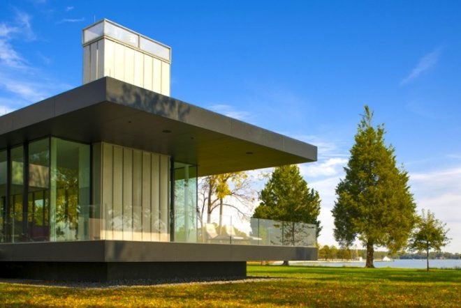 Robert M Gurney Architects, Tred Avon River, Maryland architecture, green design, sustainable design, eco-design, daylighting, geothermal energy, mitigate solar gain, solar energy, design in flood plains, floating homes
