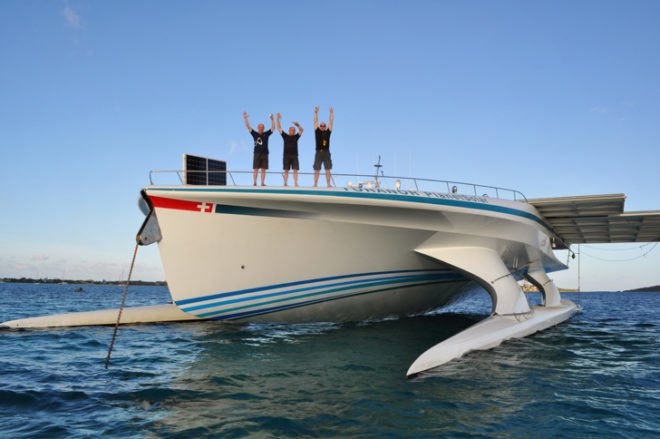 MS Tûranor PlanetSolar, PlanetSolar, solar-powered boat, solar catamaran Swiss solar boat, World speed record boat, solar energy, solar power, green transportation, solar design, solar boat, Guinness World Records, energy efficiency