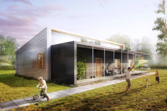 Upcycle House, Lendager Architects, nyborg, denmark, recycled materials, upcycled materials, cargotecture
