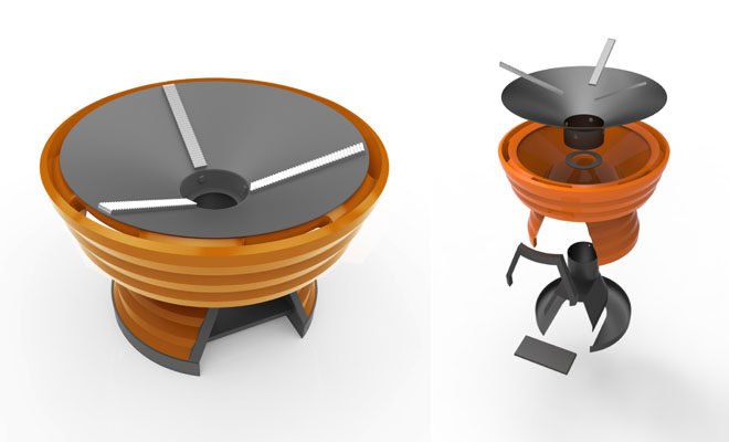 Baker Cookstove, Baker Stove, energy-efficient cookstove, Claesson Koivisto Rune, recycled aluminum
