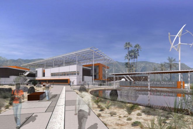 College of the Desert, HGA Architects, Palm Springs, Beyond Net Zero, Net Zero Energy