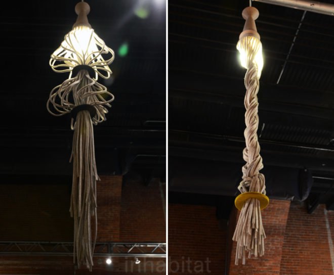 Felt Lamps, Metylos, wanted design, wanted design 2013, new york design week, sustainable design, green design, green furniture, green interiors, eco products, energy-efficient lights, nydw, new york design week 2013, wanteddesign