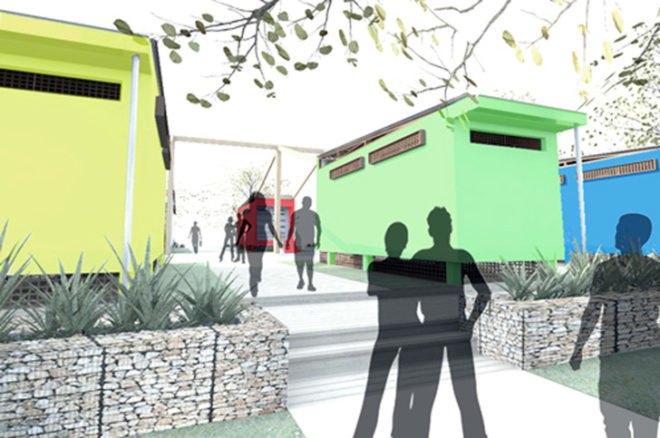 space cabins, ghana, shipping container, shipping container architecture, recycled shipping containers, cargotecture, sustainable design, green design, green building, sustainable architecture, green architecture