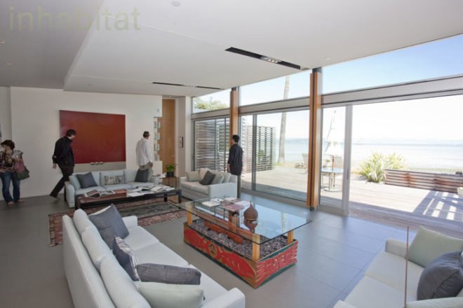 Andrea Ponsi, House on the Bay, Tiburon, San Francisco, net-zero house, solar power