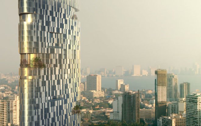 Imperial Tower, Mumbai, Adrian Smith, Adrian Smith + Gordon Gill, AS+GG, green skyscraper