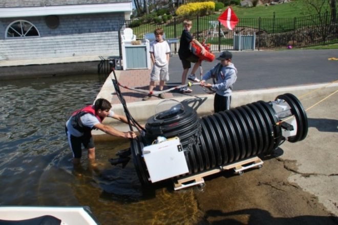 teen creates submarine, Justin Beckerman, new jersey teen submarine, nj teen creates submarine, lake hopatcong