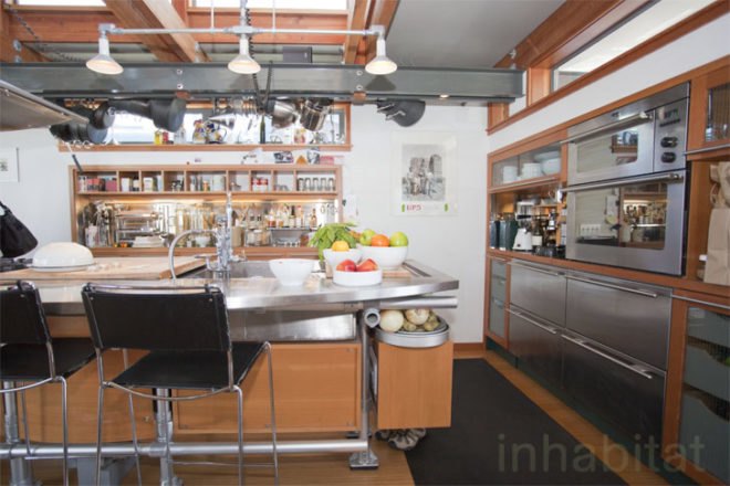 David Spurgeon, Sausalito, houseboat, Liberty Dock, Marin Home Tours, Marin County