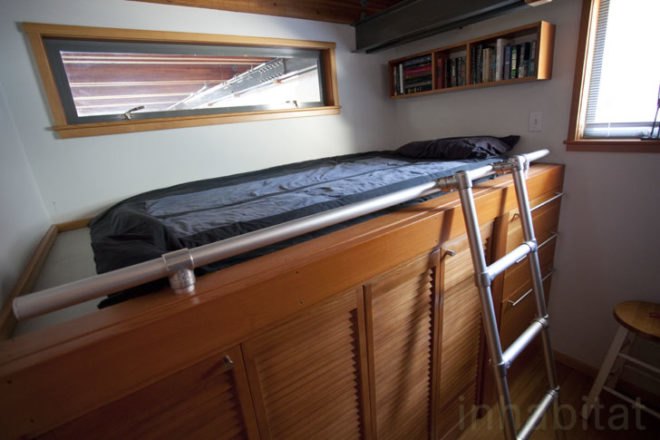 David Spurgeon, Sausalito, houseboat, Liberty Dock, Marin Home Tours, Marin County