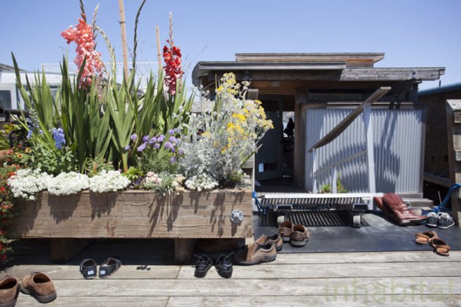 David Spurgeon, Sausalito, houseboat, Liberty Dock, Marin Home Tours, Marin County