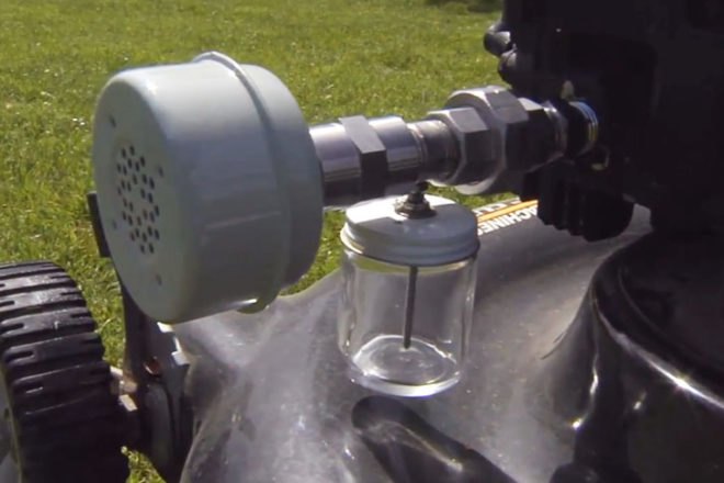 NOx-Out Device, NOx-Out, lawnmower filter, greener lawnmowers, reduced emissions