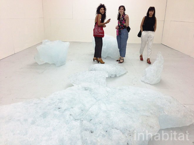 Olafur Eliasson, PS1, expo 1, glacier, Vatnajökull, installation, MoMa PS1, Art, Spring 2013, Ice, climate change, melting glaciers, melting ice caps, New York, Iceland