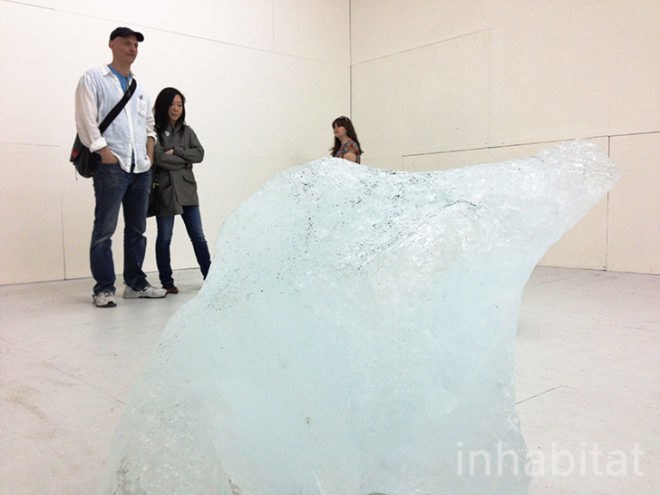 Olafur Eliasson, PS1, expo 1, glacier, Vatnajökull, installation, MoMa PS1, Art, Spring 2013, Ice, climate change, melting glaciers, melting ice caps, New York, Iceland