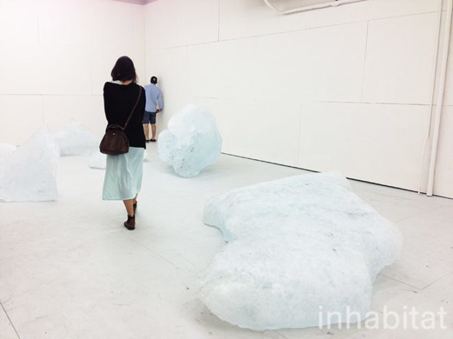 Olafur Eliasson, PS1, expo 1, glacier, Vatnajökull, installation, MoMa PS1, Art, Spring 2013, Ice, climate change, melting glaciers, melting ice caps, New York, Iceland