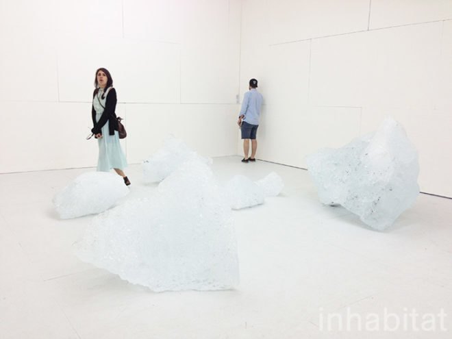 Olafur Eliasson, PS1, expo 1, glacier, Vatnajökull, installation, MoMa PS1, Art, Spring 2013, Ice, climate change, melting glaciers, melting ice caps, New York, Iceland
