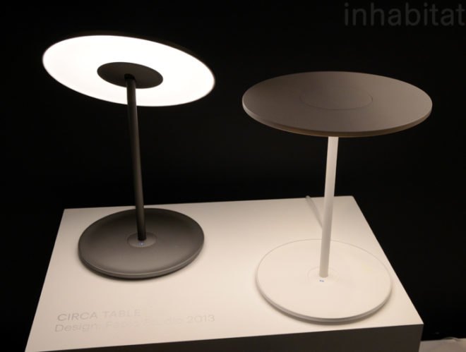 Circa Lamp, Pablo Studio, icff, international contemporary furniture fair, new york design week, icff 2013, green design, sustainable design, green design events, design show, nydw, new york design week 2013, green interiors, sustainable interiors, green furniture, eco furniture, green products, green lighting, energy-efficient lighting, recycled materials