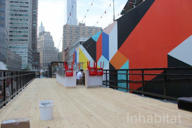 pier 17, howard hughes corp, south street seaport, see change south street seaport, shipping container mall, shipping container restaurant, shipping container retail boutique, shop architects, seaport shipping container mall, smorgasbar