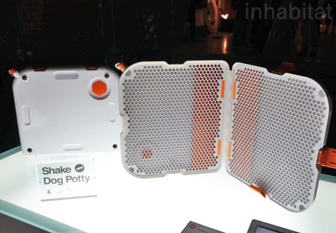 Shake Dog Potty, Modko, wanted design, wanted design 2013, new york design week, sustainable design, green design, green furniture, green interiors, eco products, energy-efficient lights, nydw, new york design week 2013, wanteddesign