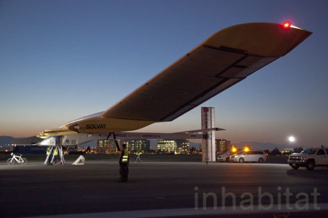 Solar Impulse, Bertrand Piccard, Andre Borschberg, solar airplane, solar plane, Mountain View