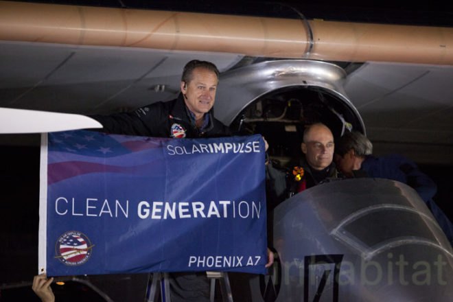 Solar Impulse, Bertrand Piccard, Andre Borschberg, solar airplane, solar plane, Mountain View