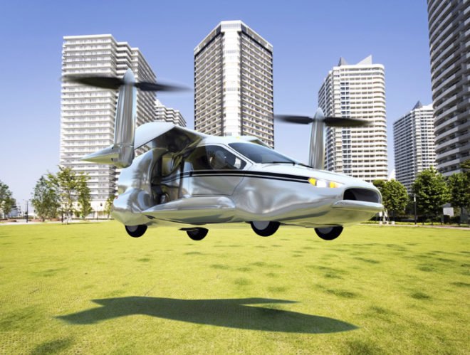 Terrafugia, TF-X, flying car, flying hybrid electric car, Massachusetts, green transportation, Transition, electric vehicles, aviation industry, aviation safety, alternative transportation, future of flight