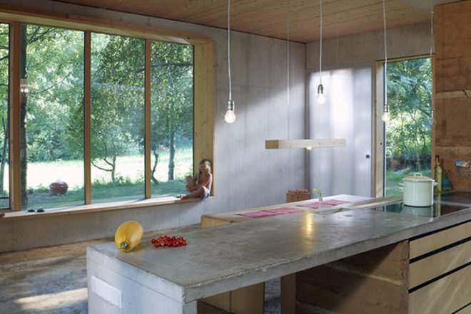 AL1, polycarbonate, translucent, Austria, energy-efficient, open plan, green roof, composite, natural light, Architecture, Daylighting, Green Materials, green Interiors,