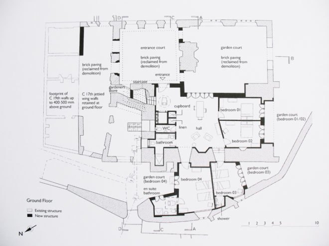Astley Castle Renovation, Witherford Watson Mann Architects, RIBA 2013 Awards, UK landmarks, green renovation, castle renovation, Landmark Trust UK, UK ancient ruins