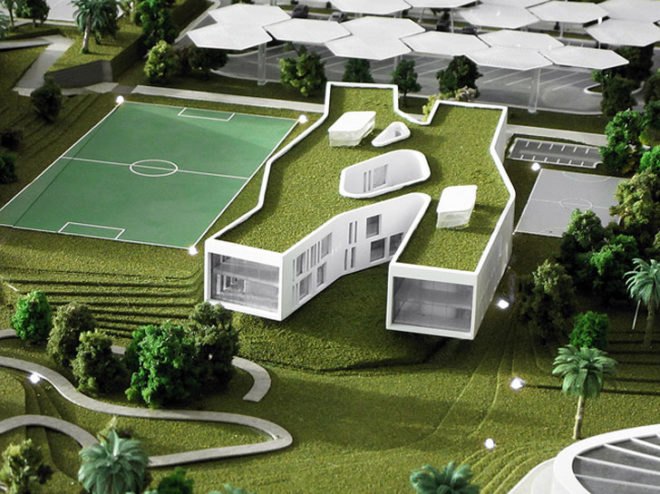 Dubai Sustainable City, Baharash Architecture, Dubai Architecture, architecture competition 2013, sustainable city, Stringa Planning Studio, city master plan, green city