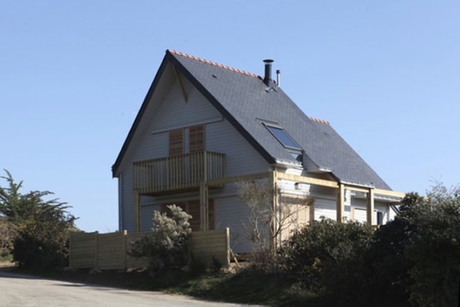 Bioclimate, Residential, House, Gulf of Morbihan, Patrice Bideau, France, Sustainable, Energy Efficient, thermodynamic heating, sustainable renovation