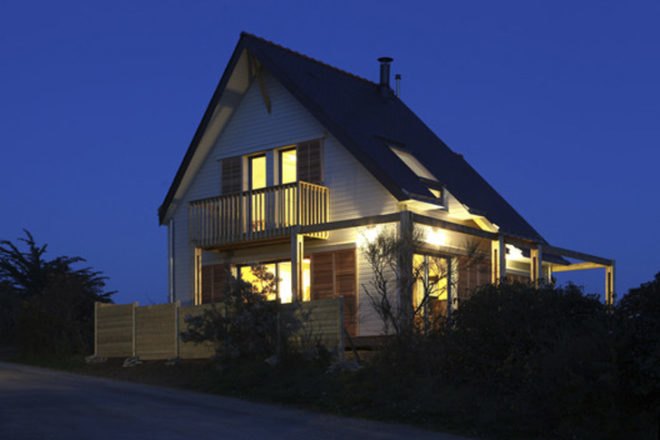Bioclimate, Residential, House, Gulf of Morbihan, Patrice Bideau, France, Sustainable, Energy Efficient, thermodynamic heating, sustainable renovation