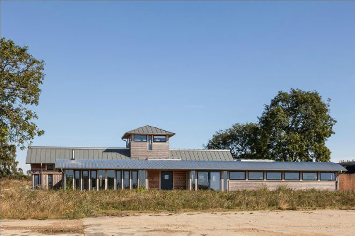 World War II, farmhouse, renovation, adaptive reuse, Airbase, Cameron Scott, Timberdesign, Allies Farmhouse, United Kingdom, England, Essex, passivehaus, carbon neutral, timber frame