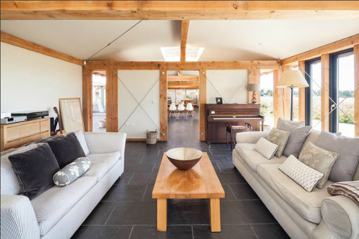 World War II, farmhouse, renovation, adaptive reuse, Airbase, Cameron Scott, Timberdesign, Allies Farmhouse, United Kingdom, England, Essex, passivehaus, carbon neutral, timber frame