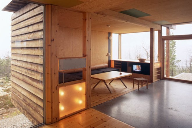 Carl-Viggo Hølmebakk, Mountain Cottage, Norway, stilts, pinewood, local wood, architecture, stilts