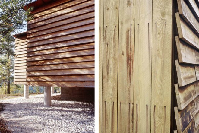 Carl-Viggo Hølmebakk, Mountain Cottage, Norway, stilts, pinewood, local wood, architecture, stilts