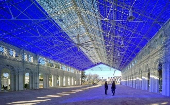 Benalúa, Alicante, Spain, Manuel Ocana del Valle, Railroad, renovation, Casa Mediterraneo, Mediterranean, interior, institution