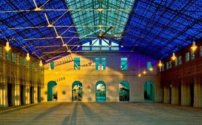 Benalúa, Alicante, Spain, Manuel Ocana del Valle, Railroad, renovation, Casa Mediterraneo, Mediterranean, interior, institution