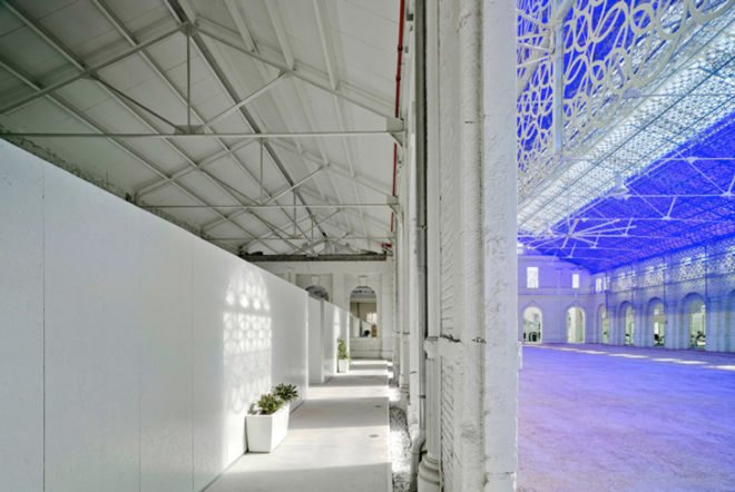 Benalúa, Alicante, Spain, Manuel Ocana del Valle, Railroad, renovation, Casa Mediterraneo, Mediterranean, interior, institution